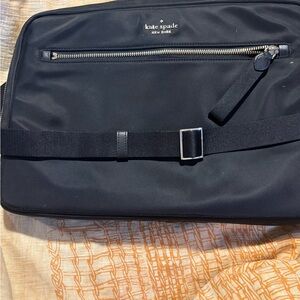 Kate Spade Black Laptop Bag with Adjustable Strap